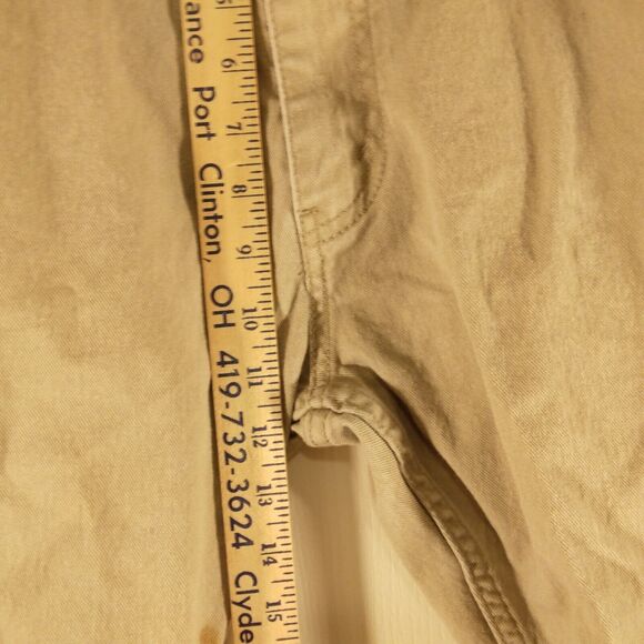 Levi's 513 jeans mens 38x30 beige slim fit straight leg stretch Strauss - Picture 7 of 11